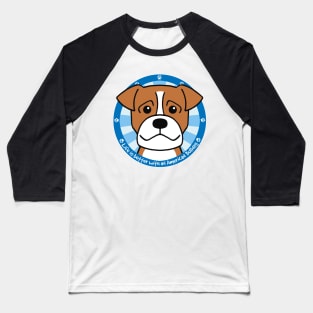 Life is Better With an American Bulldog Baseball T-Shirt